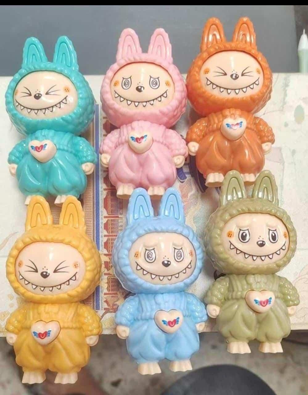 Cute Anime Labubu Keychain