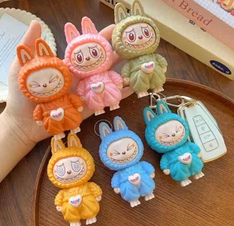 Cute Anime Labubu Keychain