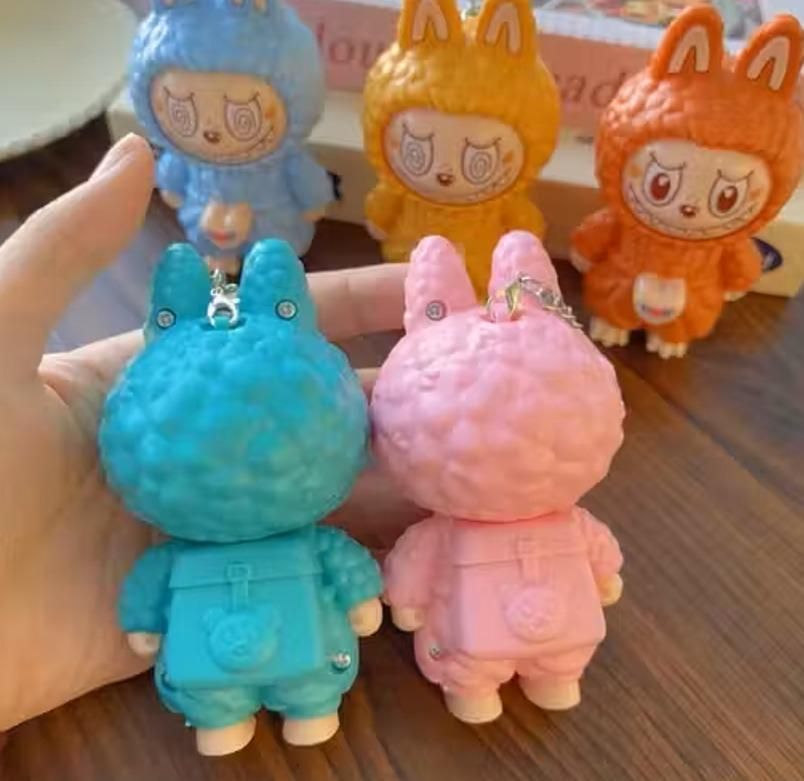 Cute Anime Labubu Keychain