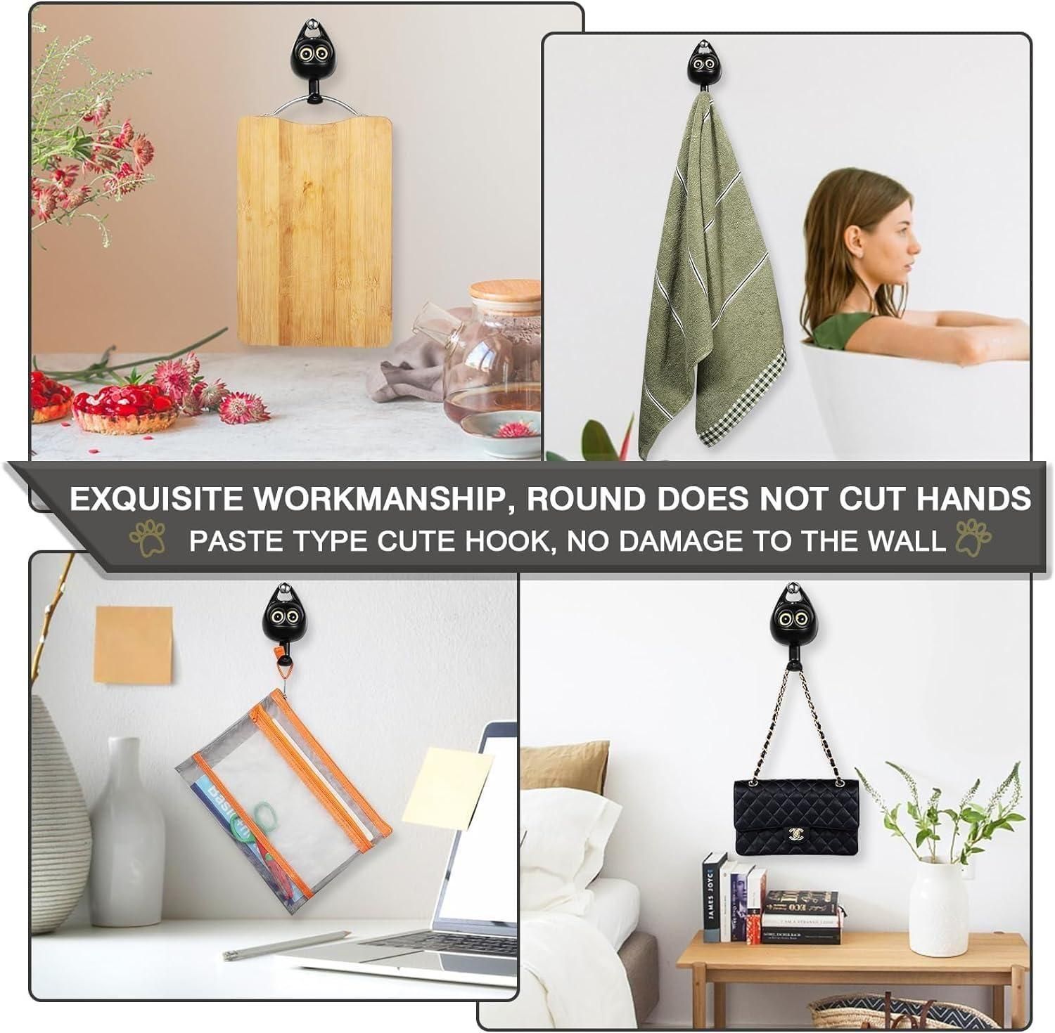 Cute Multi-Color Key Hooks