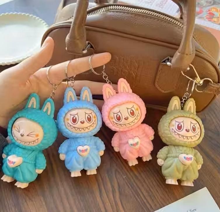 Cute Anime Labubu Keychain